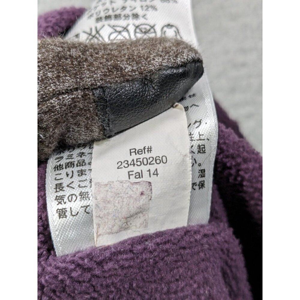 Eddie Bauer First Ascent Fleece Pullover Womens Small Sweater Jacket Purple - Picture 6 of 12